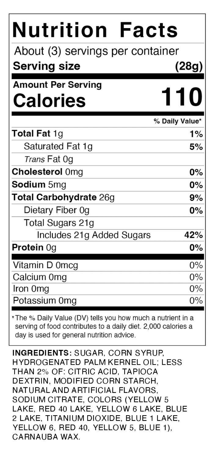 Shreddles - Freeze-Dried (Skittles) Candies